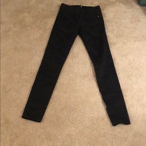 Black skinny jeans